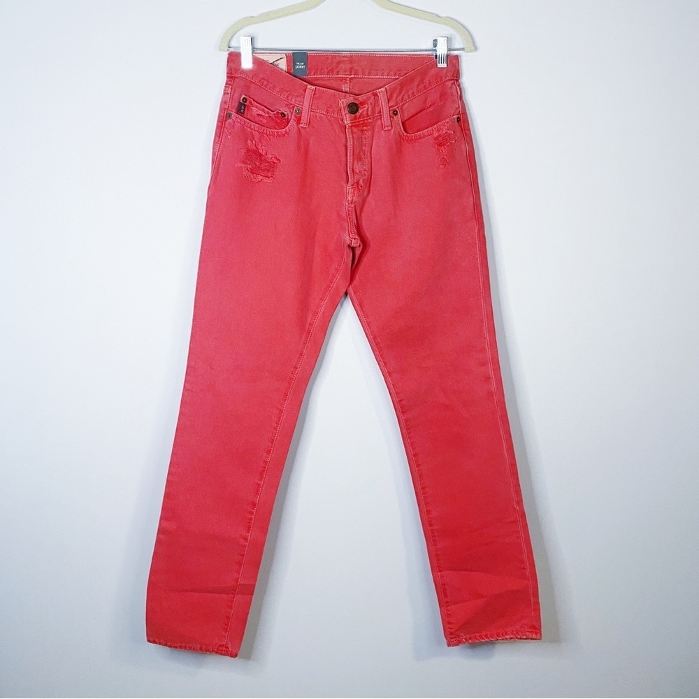 Abercrombie - Red Skinny Jeans